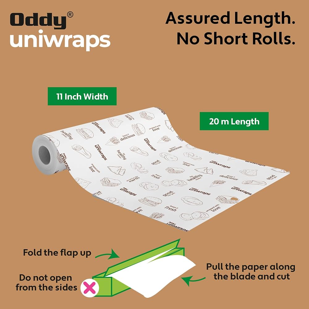 Oddy Uniwraps Food Wrapping Paper At Rs.159 Only - Shopclues