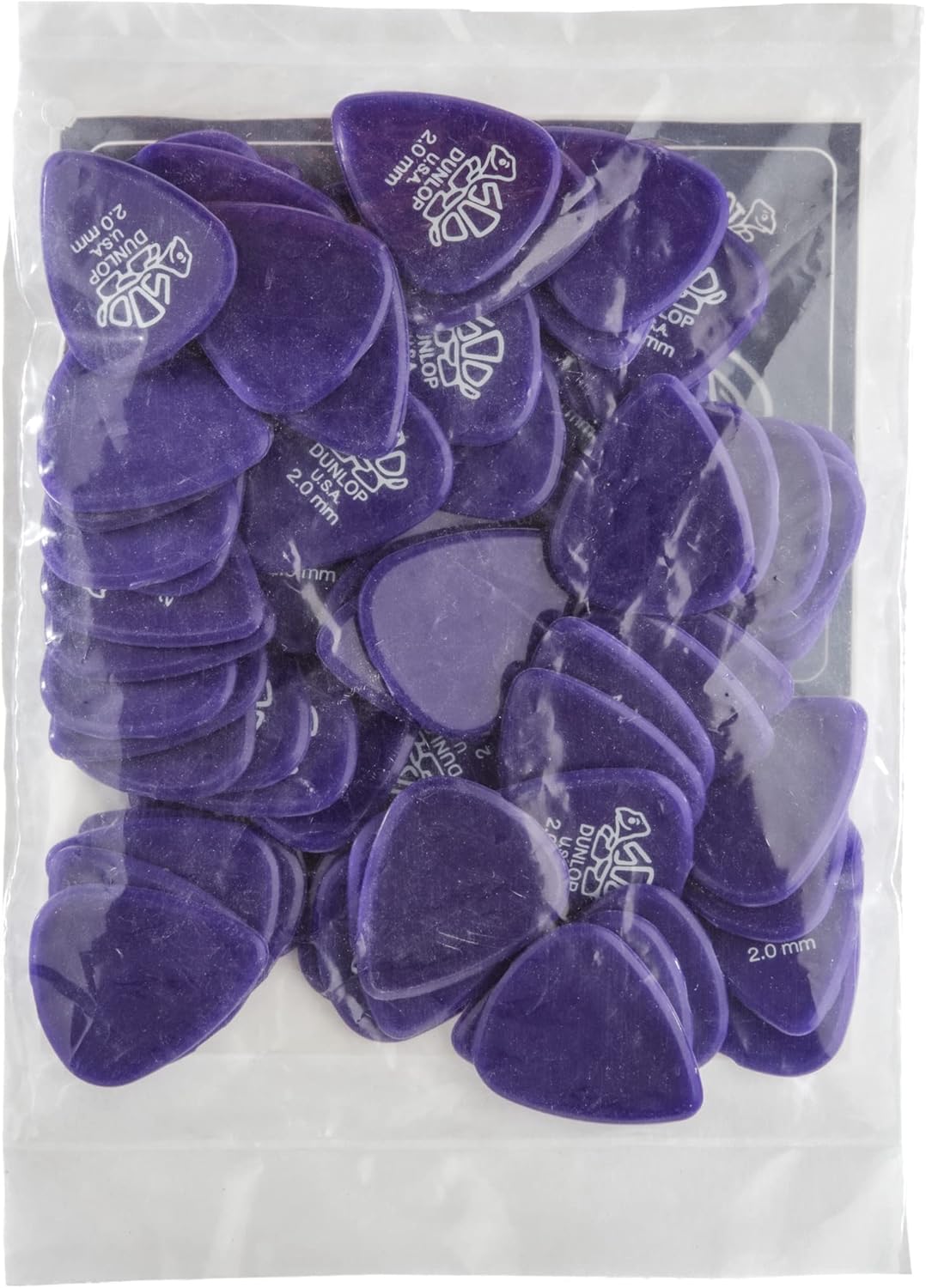 Jim Dunlop Delrin 500 Pick 2.0MM - 72 Pack