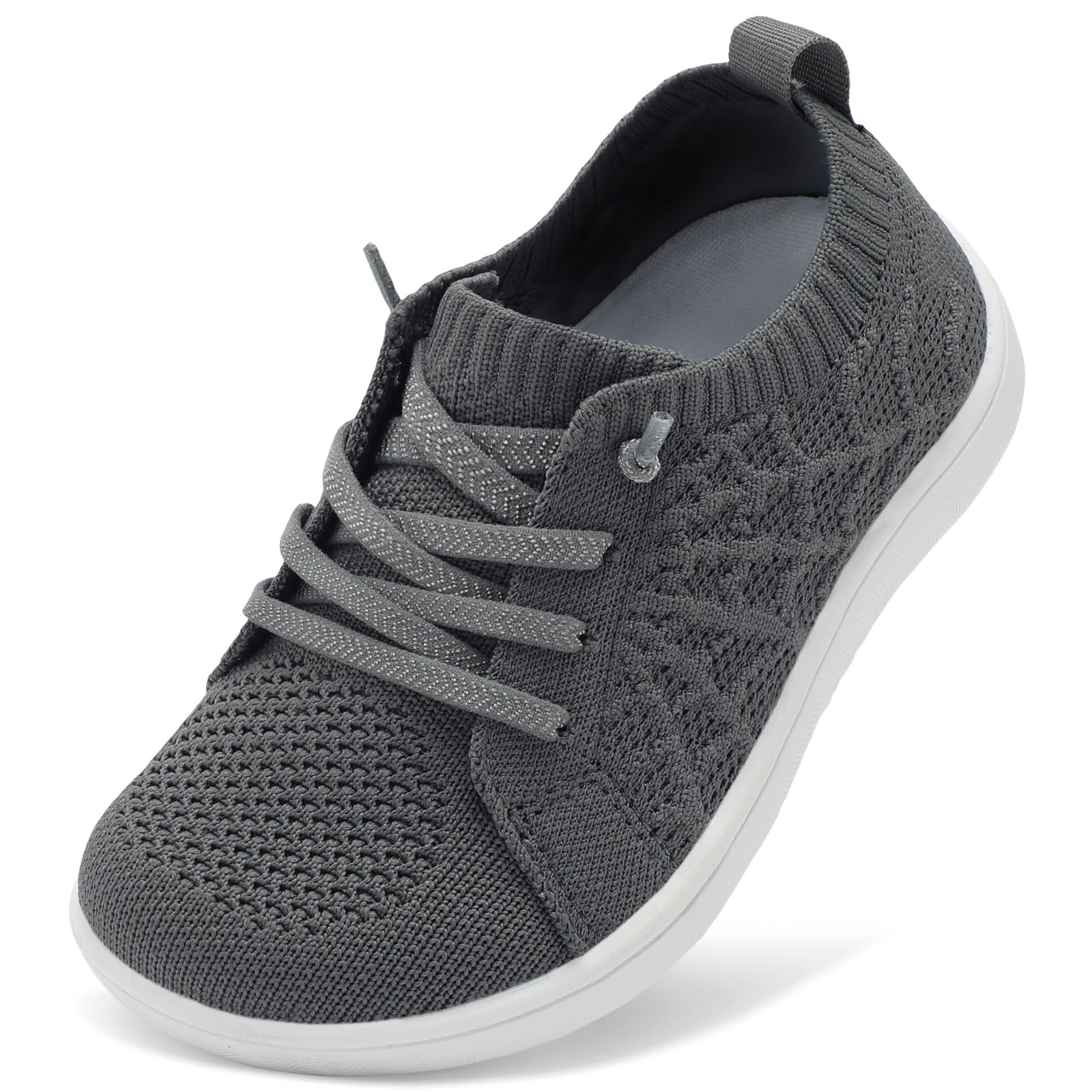 JOINFREE Toddler Shoes Girls Boys Wide Barefoot Shoes Minimalist Walking Sneakers Zero Drop Slip on Tennis Shoe Breathable Naturally Flexible