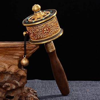 チベット マニ車 （ブラウン） チベット マニ車 （ブラウン） - メルカリ