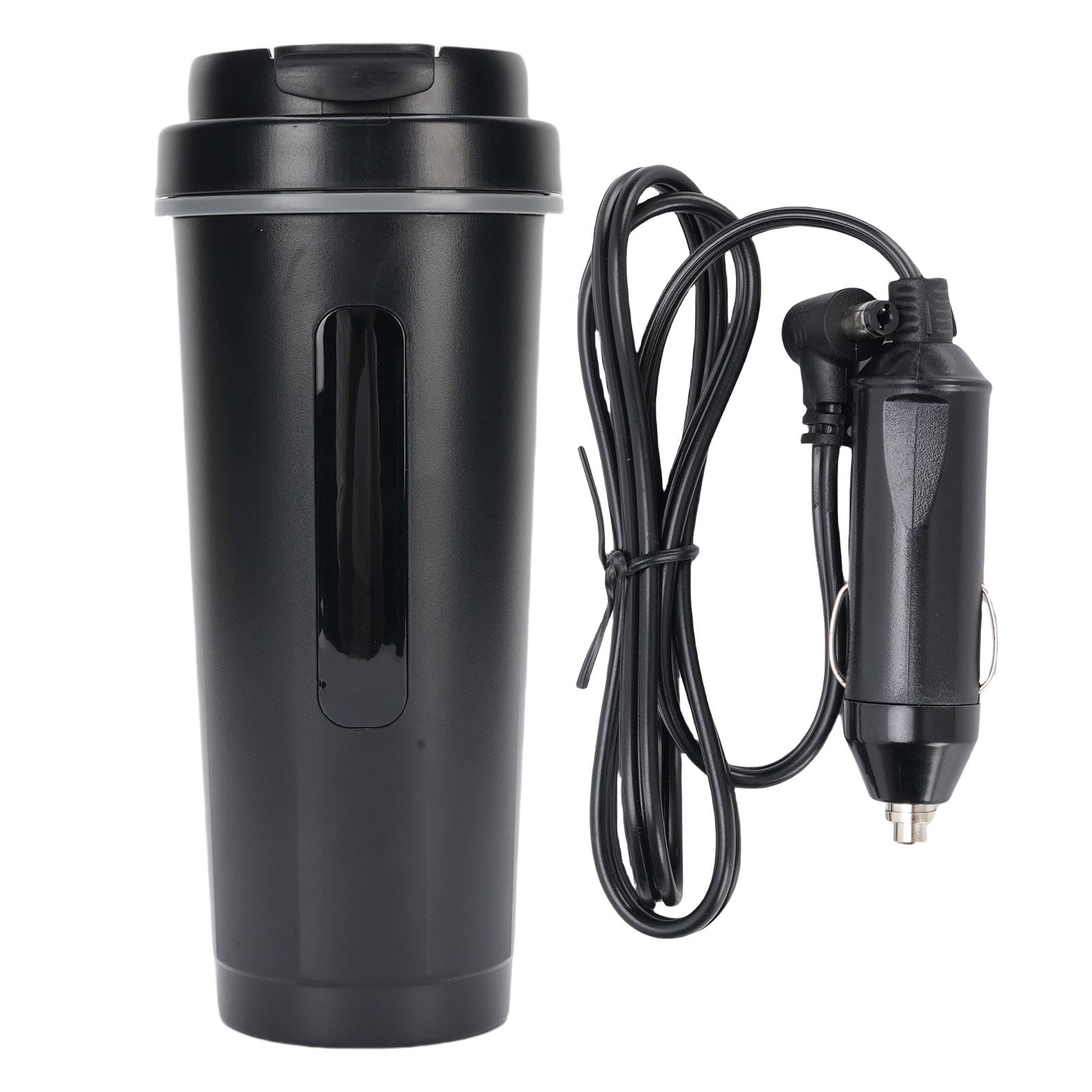 Bouilloire électrique de voiture portable 500ML en inox 316 pour voyage en camion
