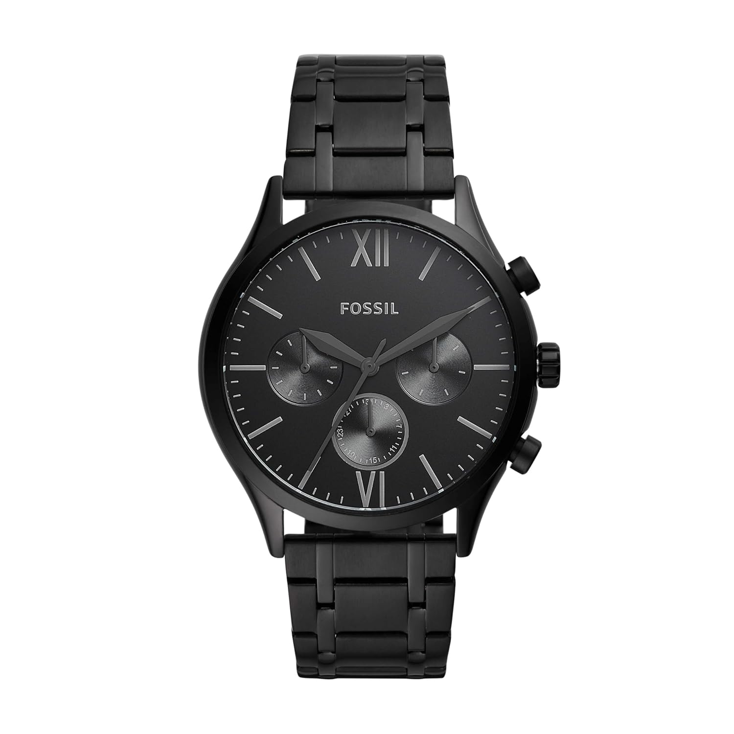 Fossil Stainless Steel Fenmore Analog Black Dial Men’s Watch-Bq2365 Fossil Stainless Steel Fenmore Analog Black Dial Men’s Watch-Bq2365