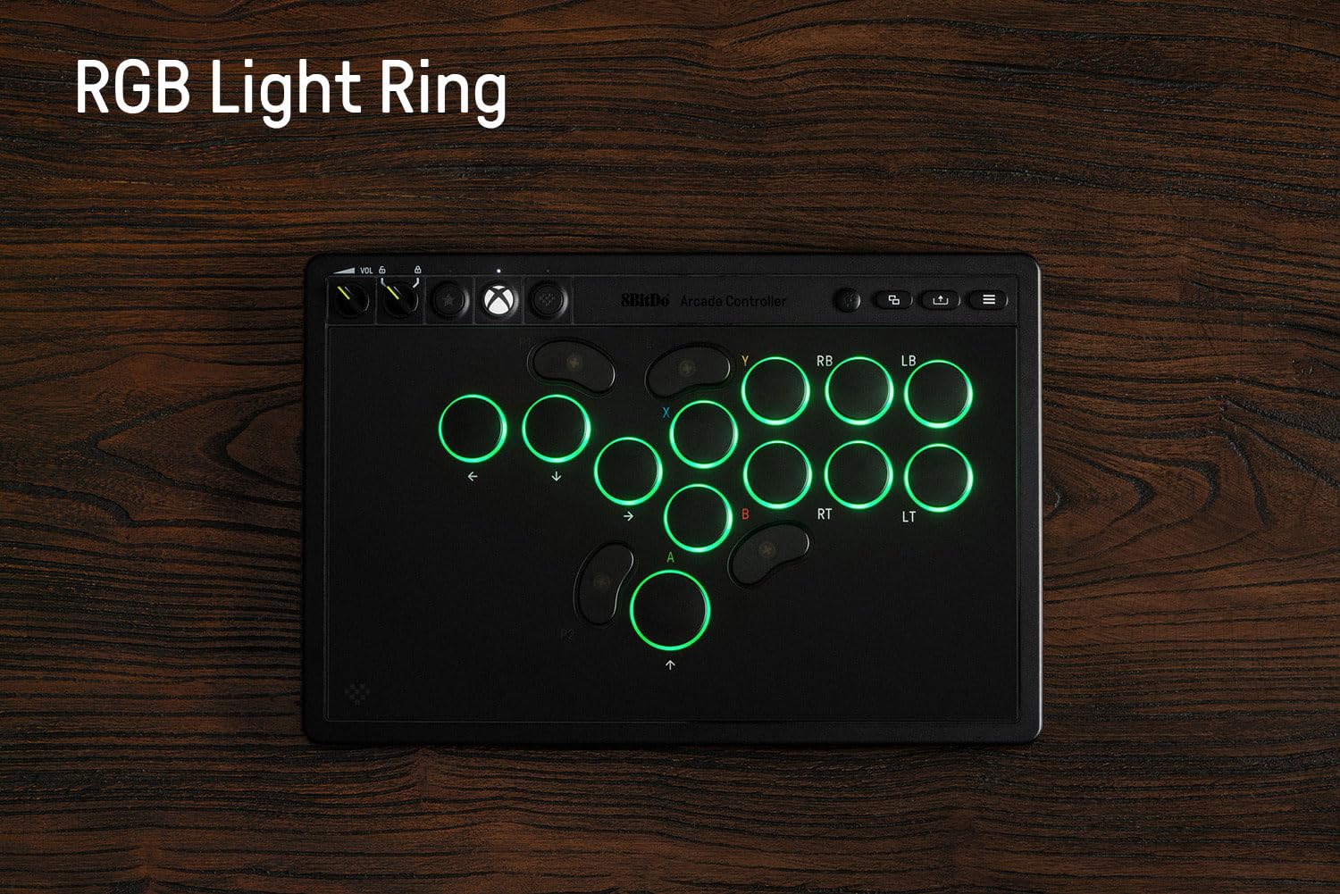 8BitDo All-Button Arcade Controller for Xbox Series X|S, Xbox One