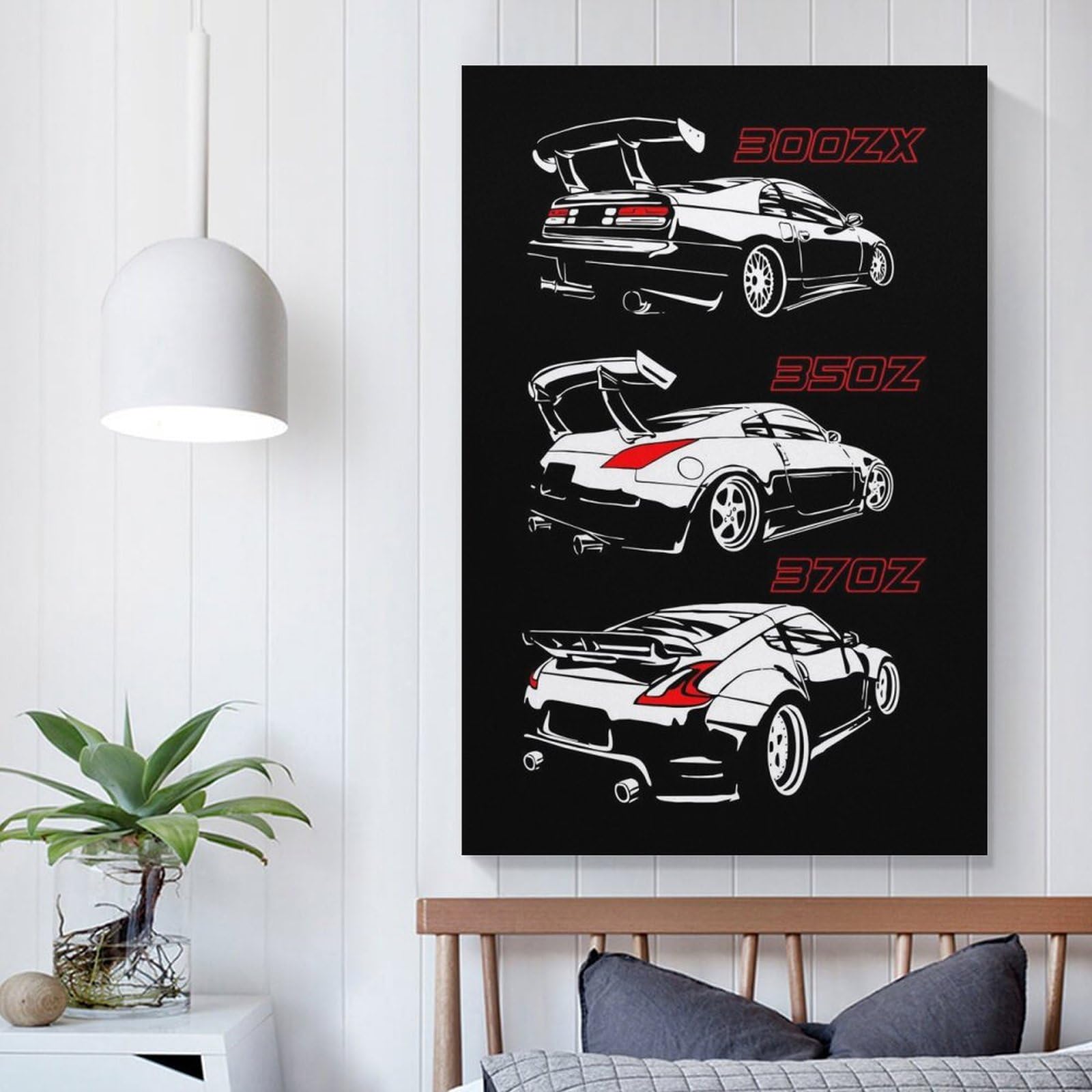 Amazon.co.jp: RIUFIN JDM スポーツカーポスター 300zx 350z 370z 壁