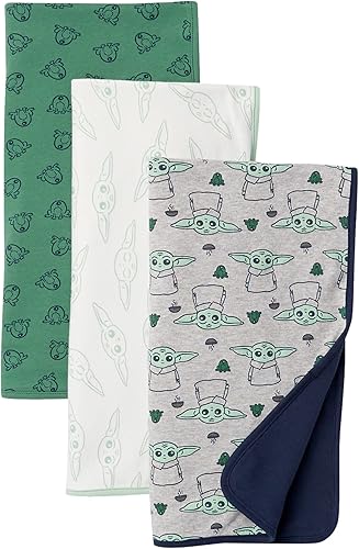 Tienda Essentials Disney Marvel Star Wars - Mantas unisex para niños, paquete de 3