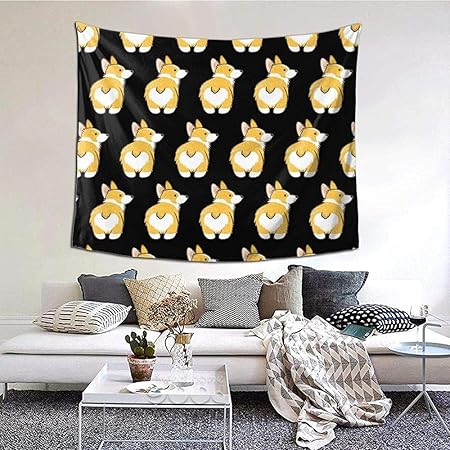 Amazon Co Jp 壁のタペストリーおかしい滑らかなタペストリークレイジーシックな女性エレガントなボヘミアン壁掛けタペストリー部屋の結婚披露宴のレストランの装飾に耐久性 ホーム キッチン