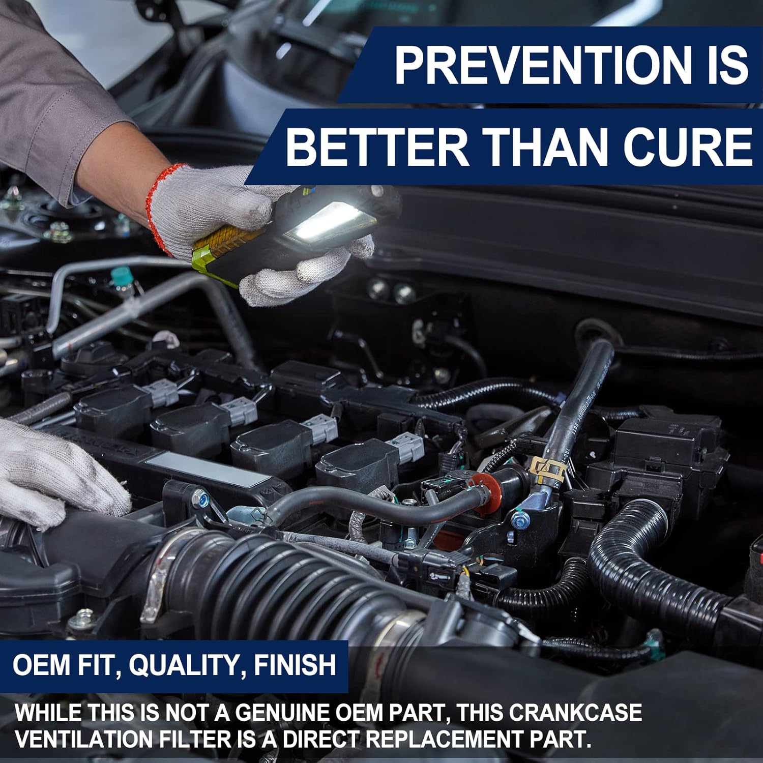 904-7904 Crankcase Ventilation Filter Compatible with Freightliner Cascadia Columbia International ProStar