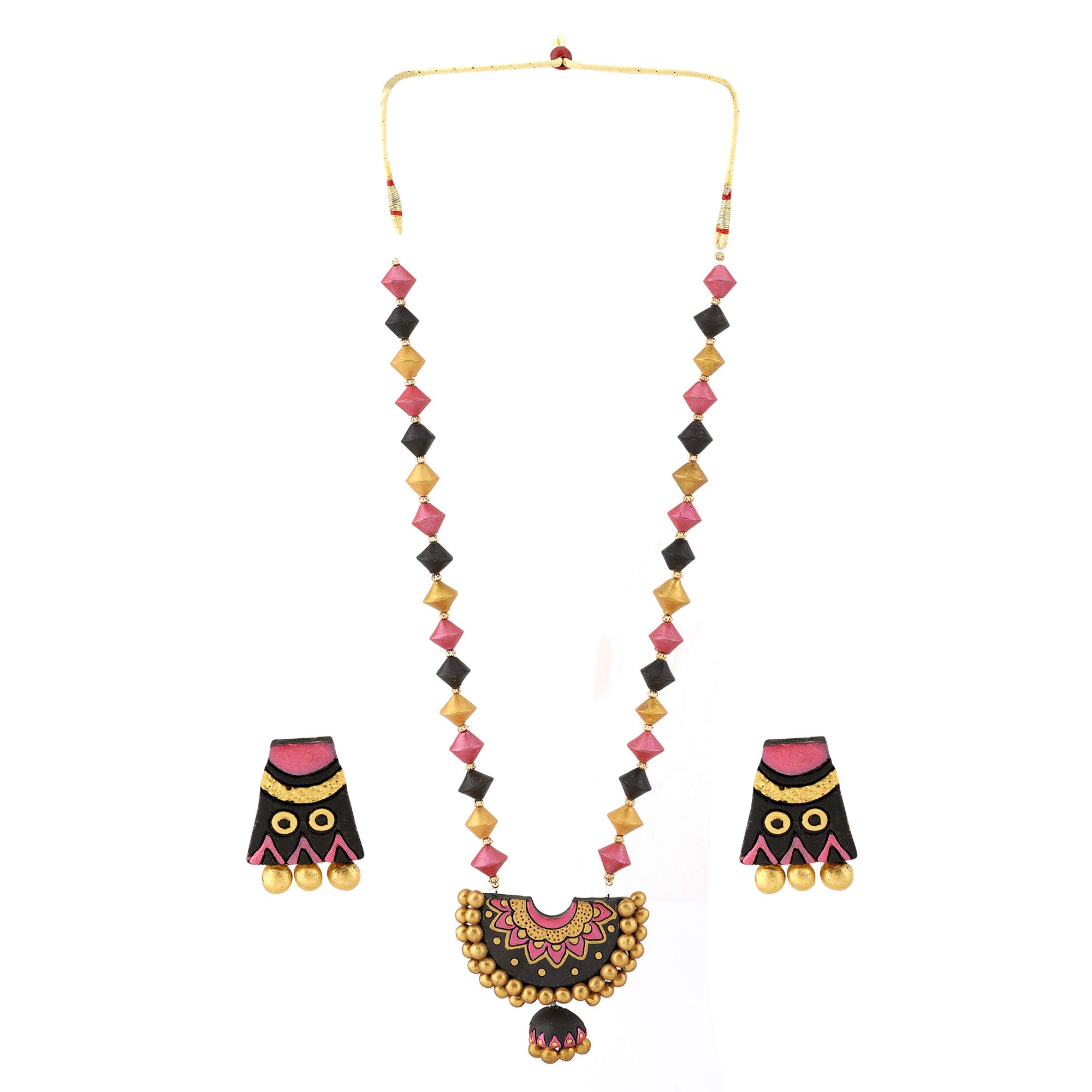 See full amazon price history chart for Le bijouxistic Terracotta Necklace Jewellery set with Earrings for women and girls | Handmade Necklace Earring Set For Women Girls | Stylish Necklace Earring Set Le bijouxistic Terracotta Necklace Jewellery set with Earrings for women and girls | Handmade Necklace Earring Set For Women Girls | Stylish Necklace Earring Set (B08TZY4M2S) Amazon Price History, Amazon Price Tracker