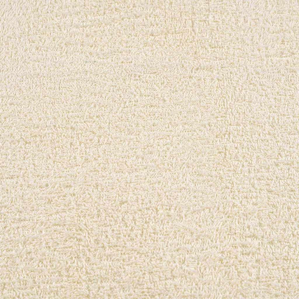 Casa & Giardino,Biancheria e biancheria da letto,Asciugamani,Asciugamani,Asciugamani per gli ospiti 10 pz Crema 30x50 cm 360 gsm 100% Cotone