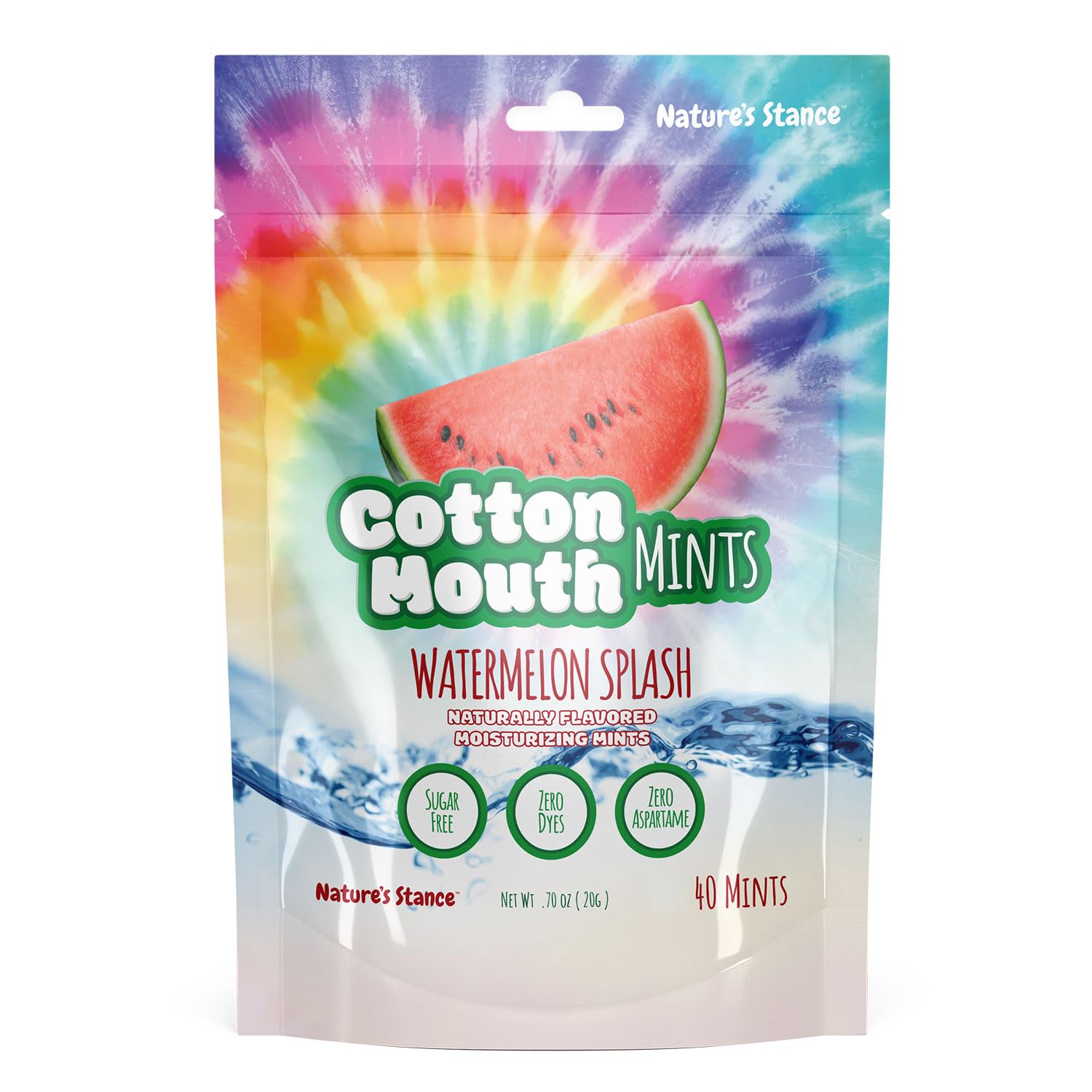 Nature’s Stance Cotton Mouth Xylitol Mints, Dry Mouth