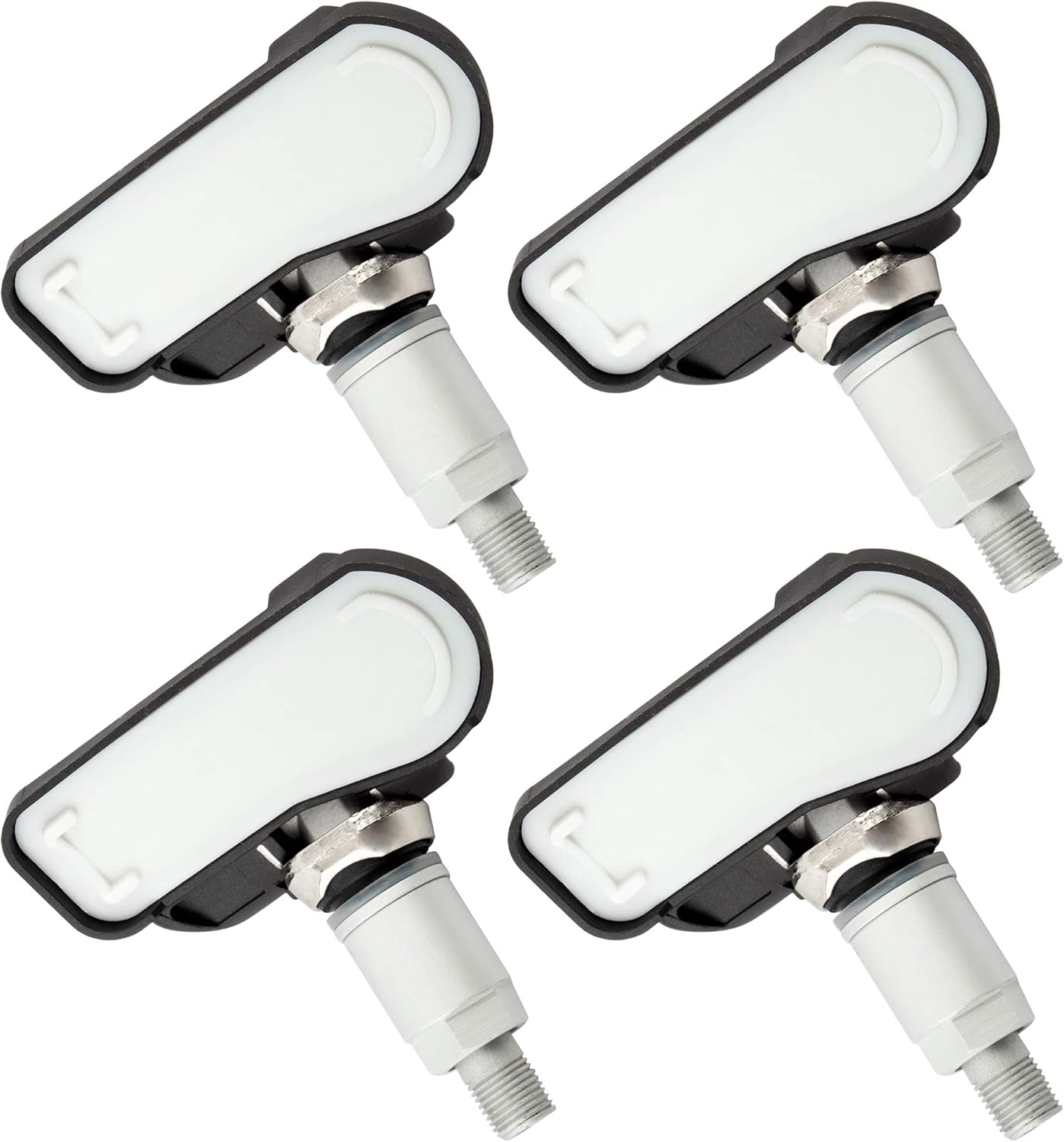 Qty(4) BOXI Tire Pressure Sensor TPMS for Mercedes-Benz C E S CL CLA CLS G GL GLK/for Smart Fortwo A0009050030Q05 A0009050030 (Pack of 4)