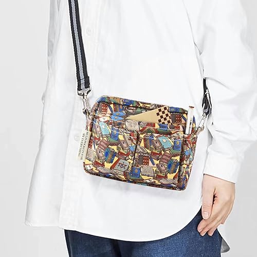 Miniatura 6 de qianshan Organizador multifuncional para cartera, bolsa de viaje impermeable con cremallera, estuche de almacenamiento de suministros de diario