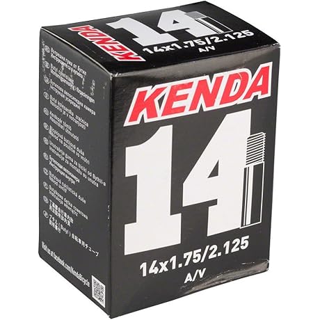 Kenda 14x1.75 Bike Tube for MTB/Hybrid Tires