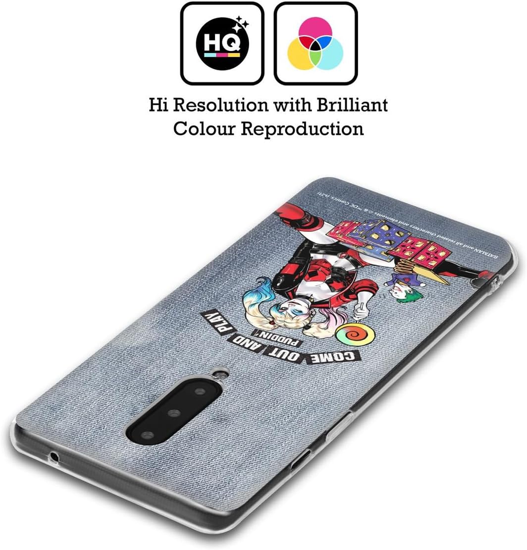 Head Case Designs Officially Licensed Batman DC Comics Toys Harley Quinn Graphics Gel Case [Military Grade Protection] Compatible with Google Pixel 8a