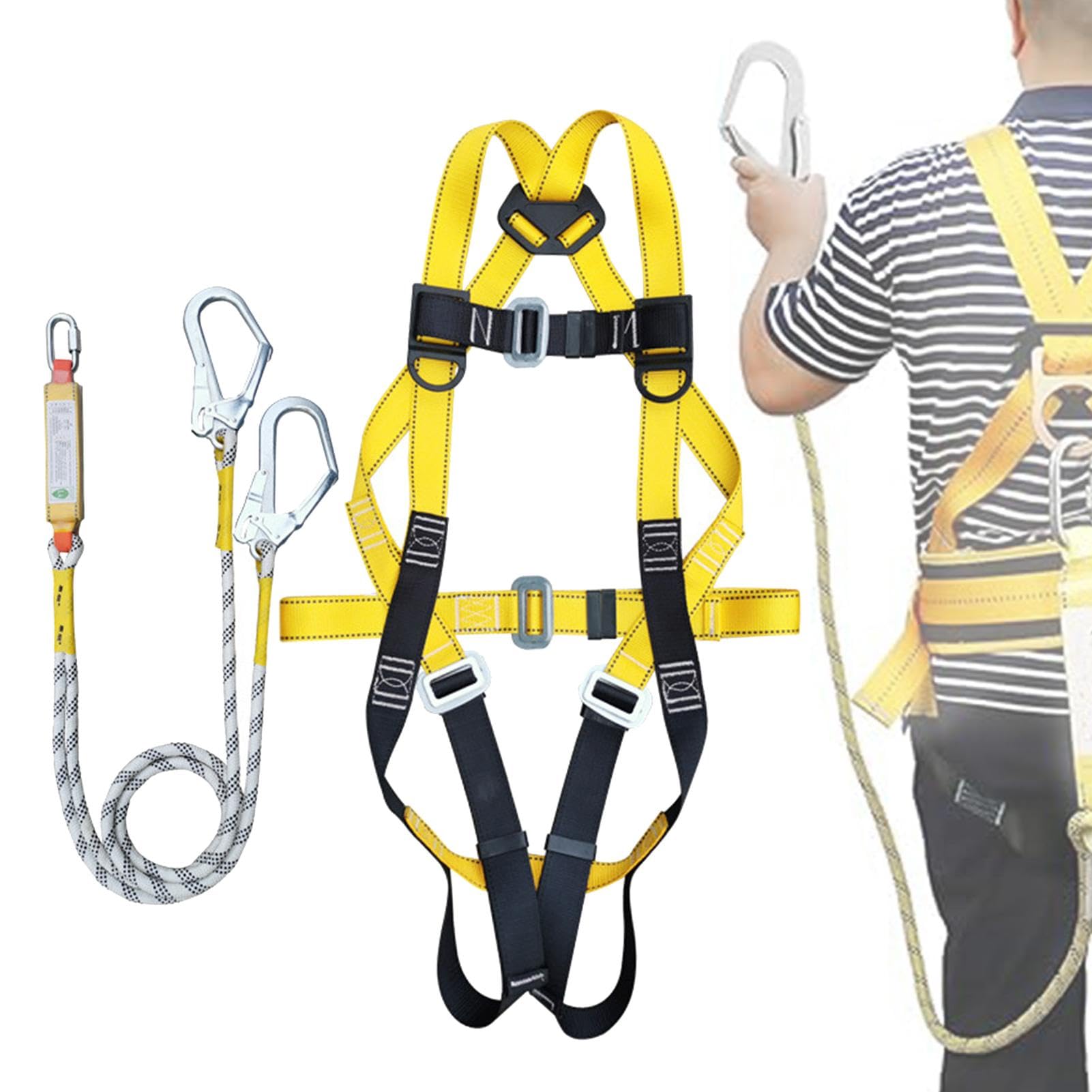 Imbracatura di sicurezza per l'edilizia, imbracatura anticaduta | Imbracatura di sicurezza per scala | Imbracatura per copertura di protezione completa del corpo, imbracatura da costruzione
