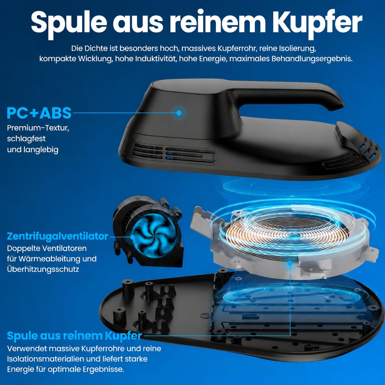 Generisch TAIXL EMSC Body Sculpting Machine – Hochintensives Magnetfeldgerät zur Fettverbrennung, Muskelaufbau & Hautstraffung mit Touchscreen für Heim- und Profi-Nutzung