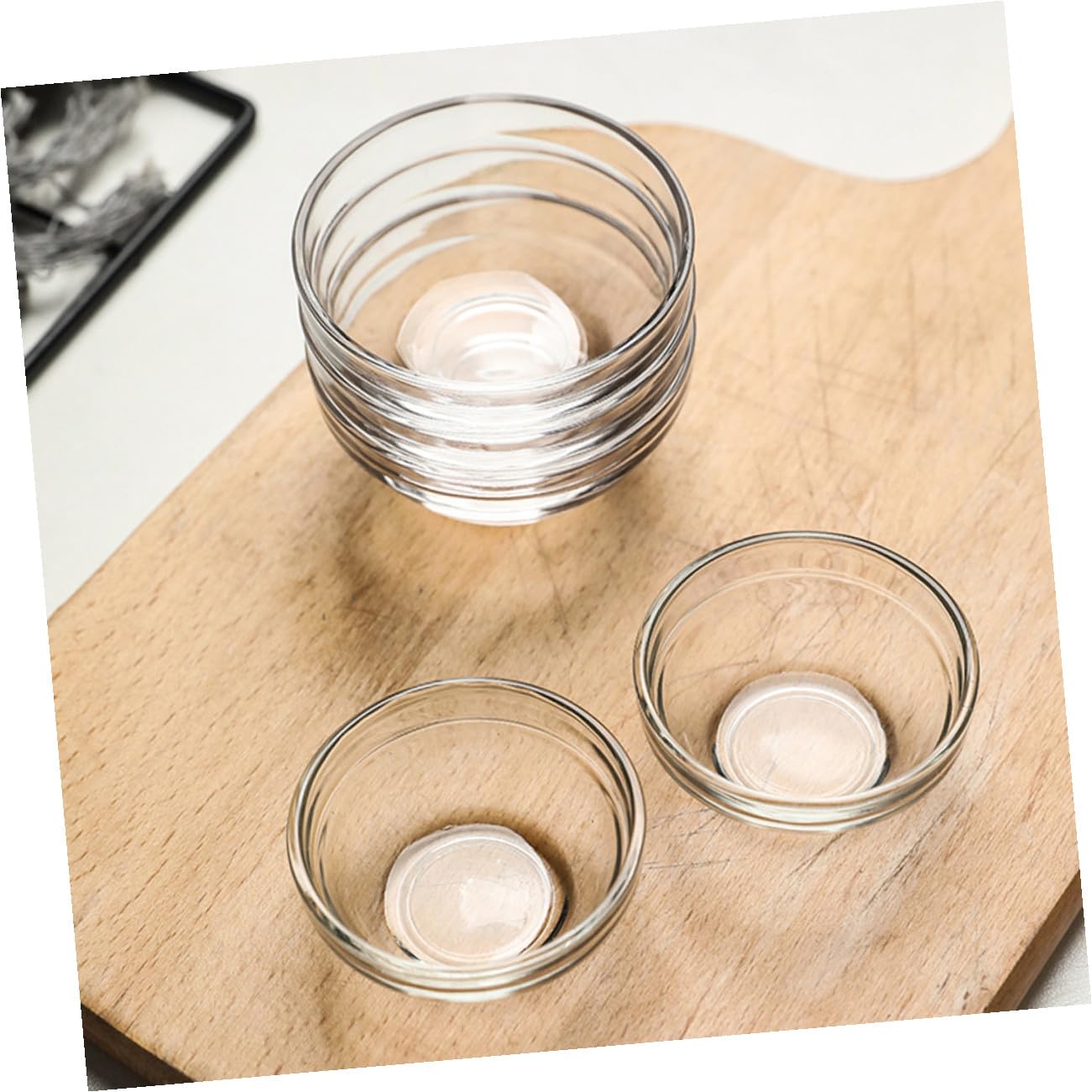jojofuny 12pezzi Ciotole in Vetro per Dessert Contenitori Durevoli Stampo per Dolci Versatile Contenitori per Budini Ciotole per Gelatina per Casa e Uso Quotidiano