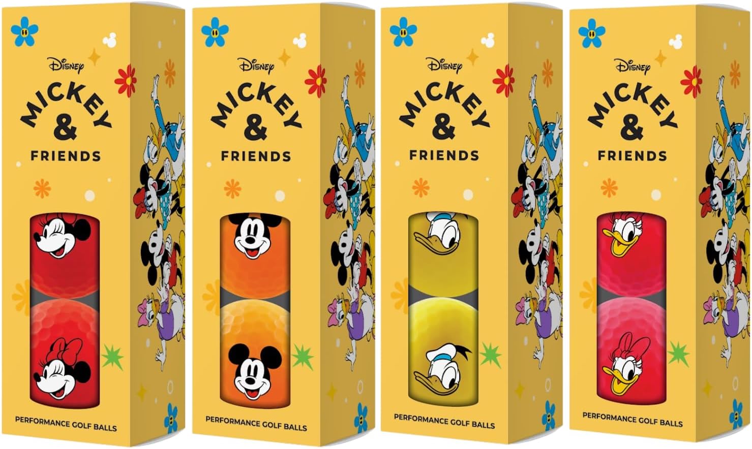 Volvik Mickey & Friends Disney Vimat Golf Balls
