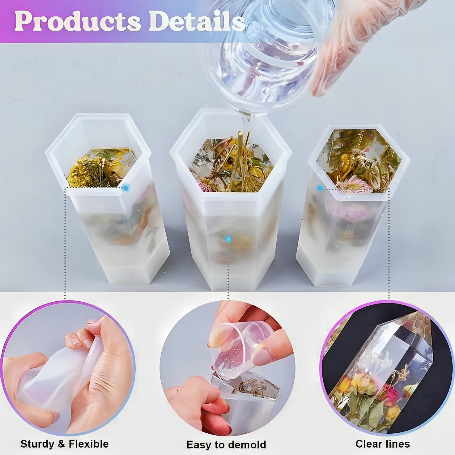 TINFLIX TLS-105 Liquid Silicone Rubber, 1:1 Mixing Ratio, Translucent, for Body Organs, Artificial Limbs, Shoe Insoles, and Prototypes (1kg: 500g Part A + 500g Part B) 1