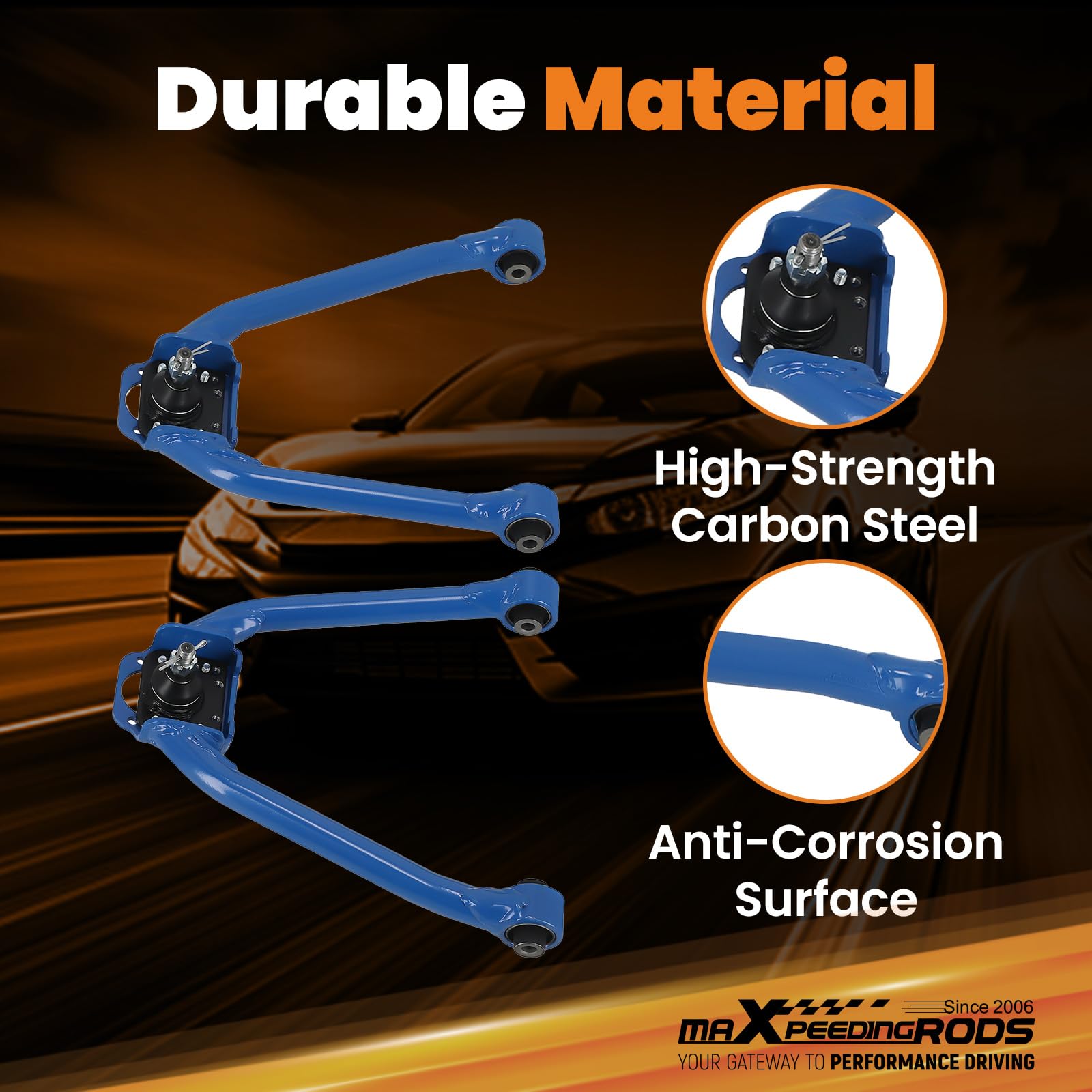 Amazon.com: maXpeedingrods Front Camber Arm for Nissan 350Z Z33