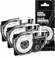 カシオ ネームランド ラベルライター 純正 テープ 9mm XR-9WE 白地に黒文字 cm3dmju Amazon | 純正 カシオ ネームランド ラベルライター テープ 9mm