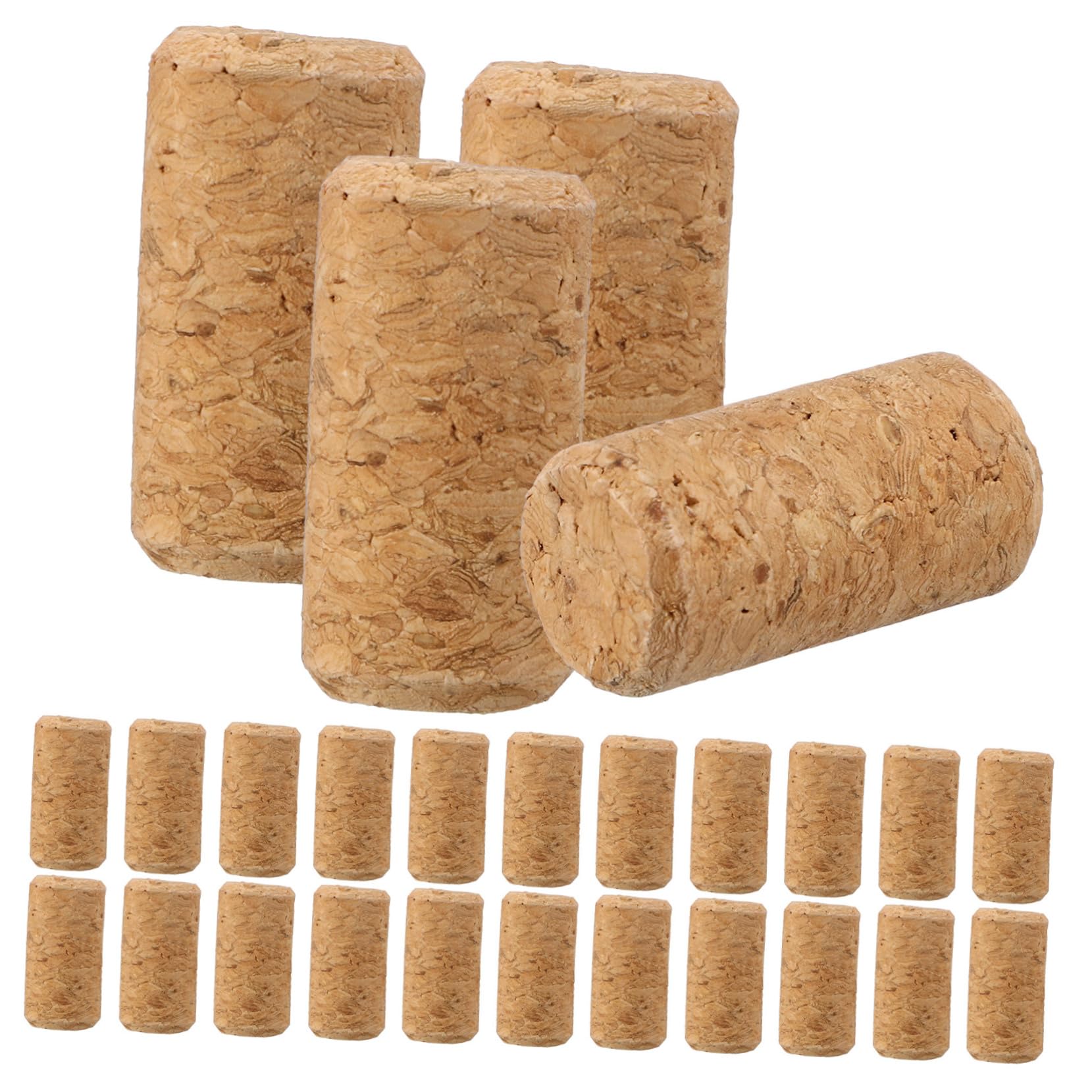 Mobestech 5 Set Tappi per Bottiglie Vino Decorativi E Pratici per Vino da Te Adatti per Sostituzione E Decorazione 50 Pezzi*5