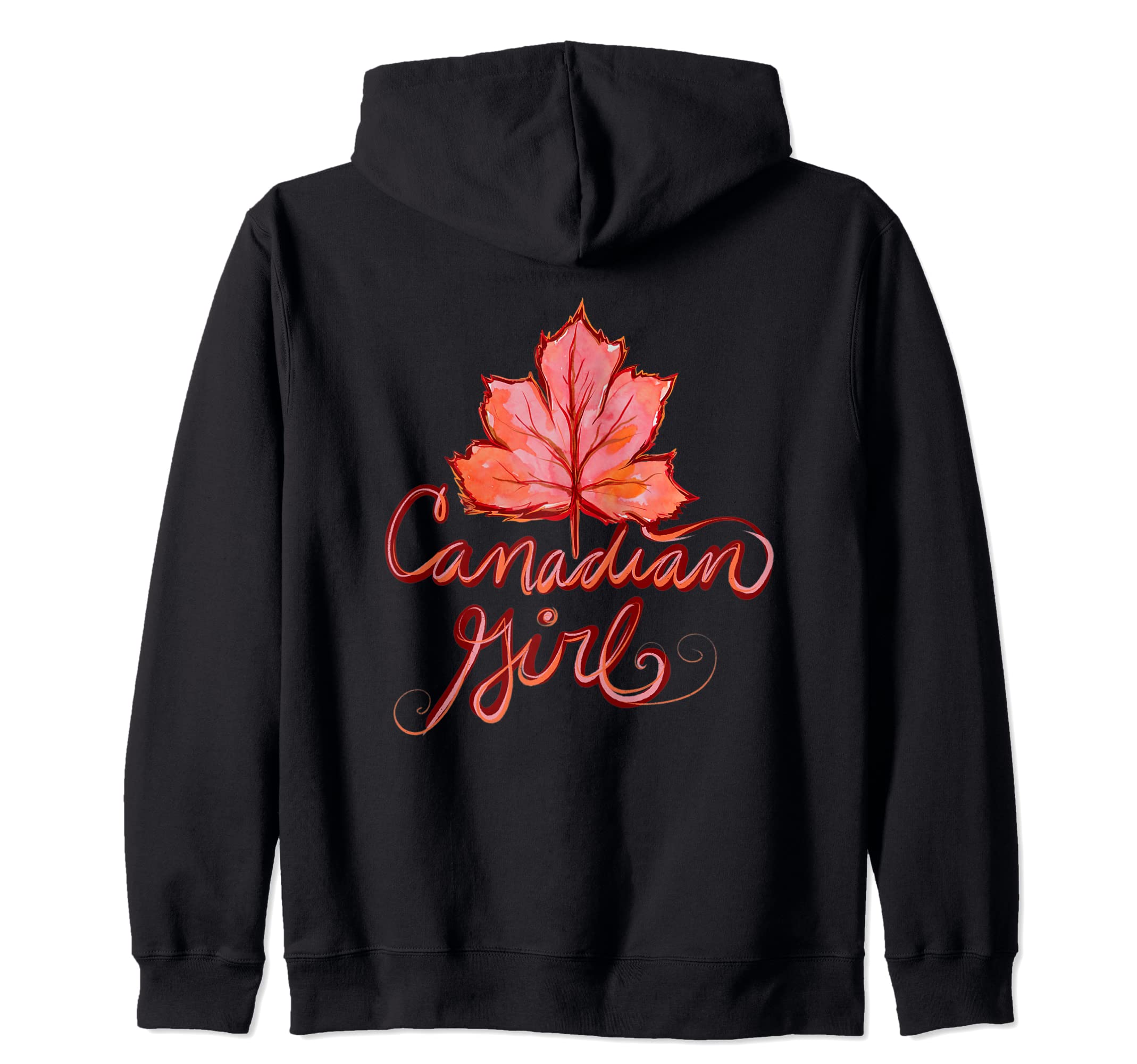 Canadian Girl Zip Hoodie