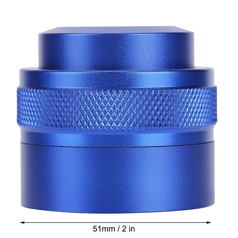 Kaffeeverteiler, Langlebiger Kaffeestampfer, für Zuhause, Kaffeezubehör für Büro, Café (BLUE)