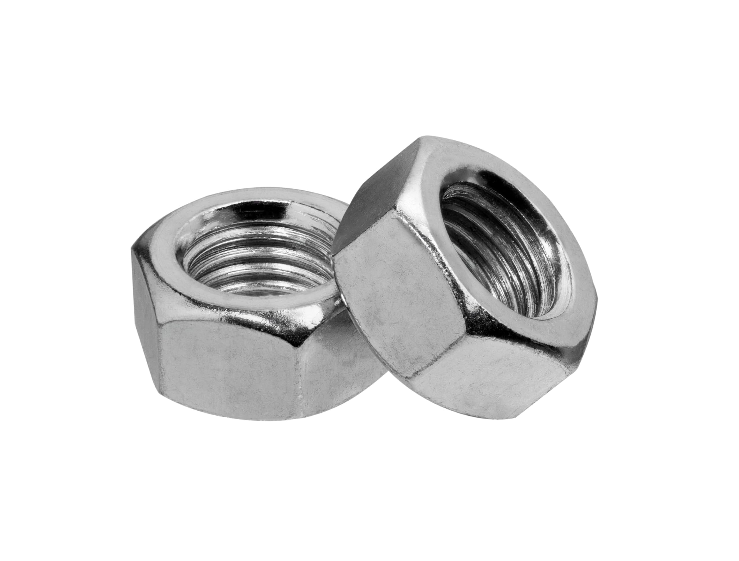 500 tuercas hexagonales DIN 934 ISO 4032 galvanizadas 8 tuercas hexagonales M14