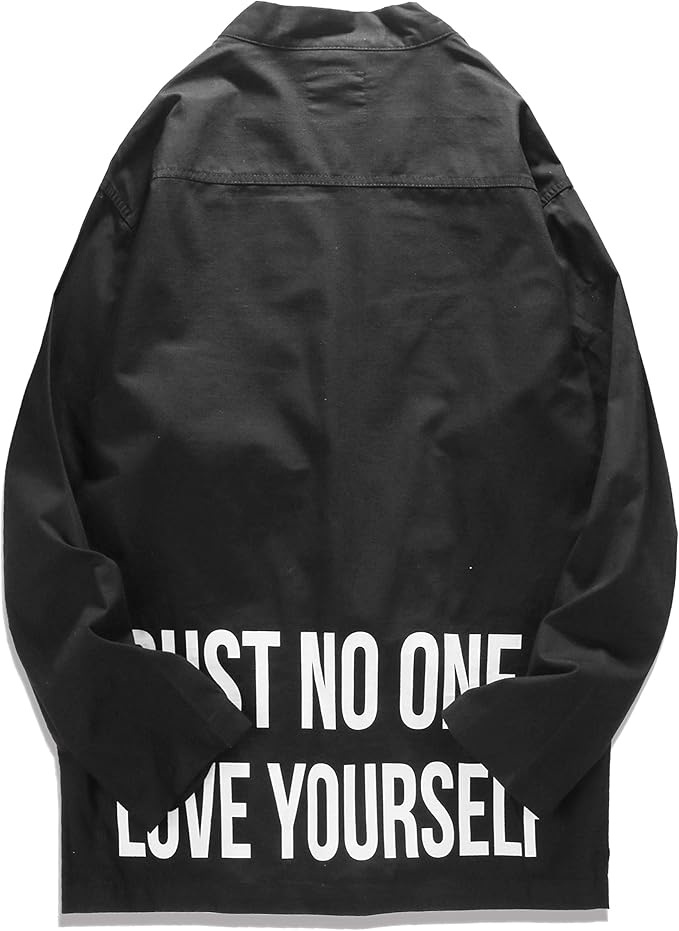 Amazon Viishow ジャケット メンズ ストリート マントジャケット ファッション レジャー 人気モデル カジュアル ジャケット ブラック コート ジャケット 通販