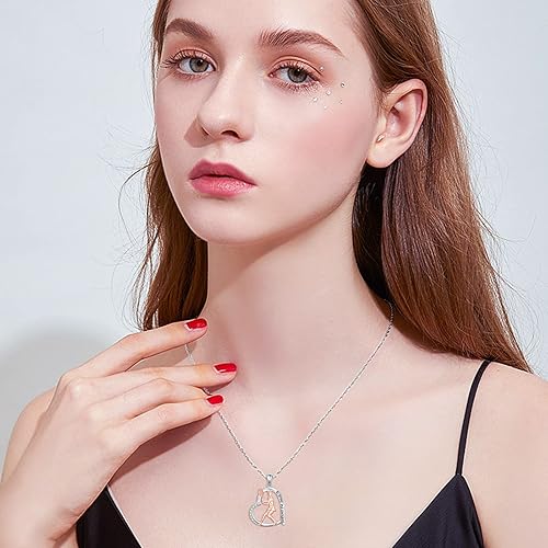 Miniatura 4 de Collares para mujeres, collares con colgante de plata de ley 925 para adolescentes, regalo del día de la madre para amante y hermana