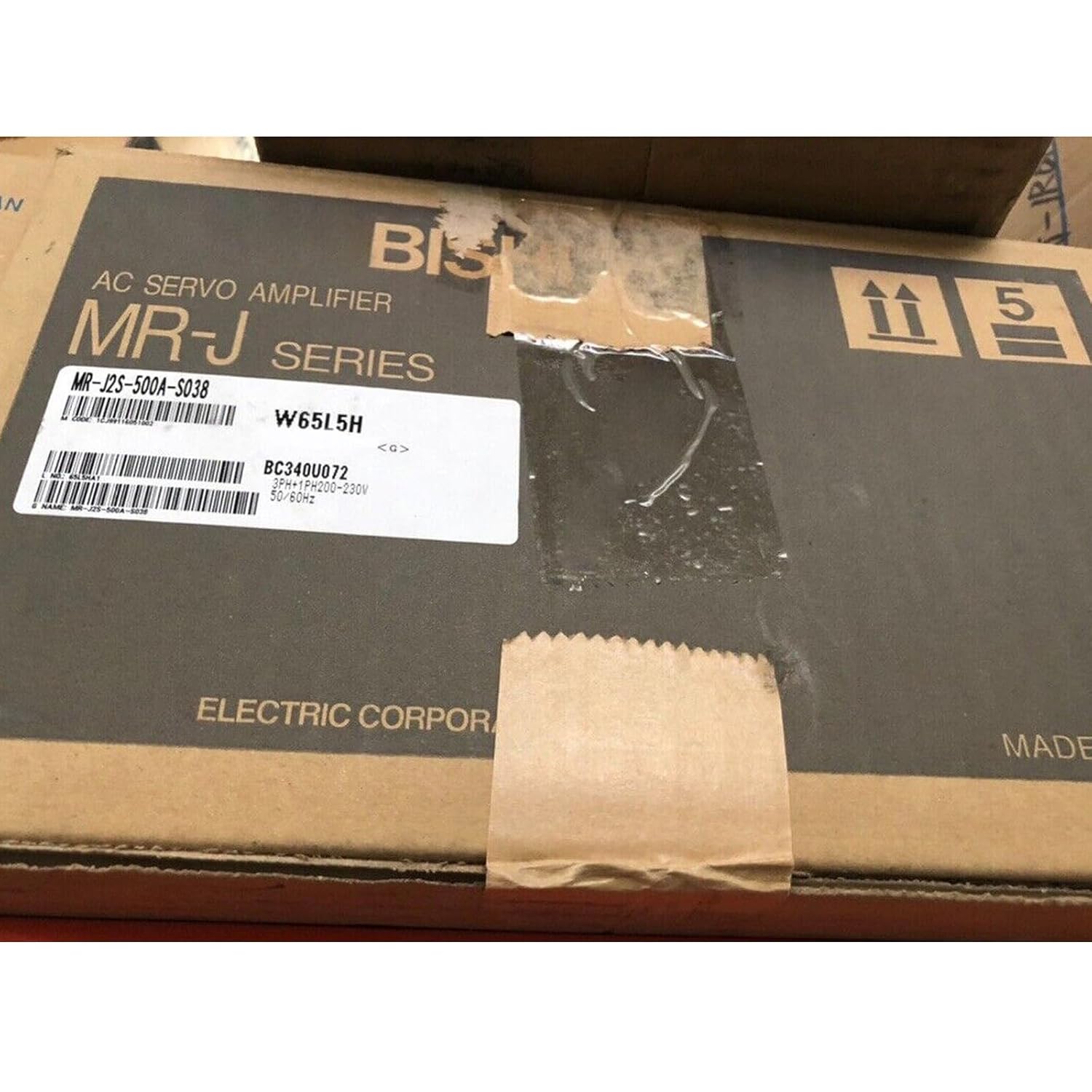 MR-J2S-500A-S038 New and Sealed in Box MRJ2S500AS038 1 Year Warranty