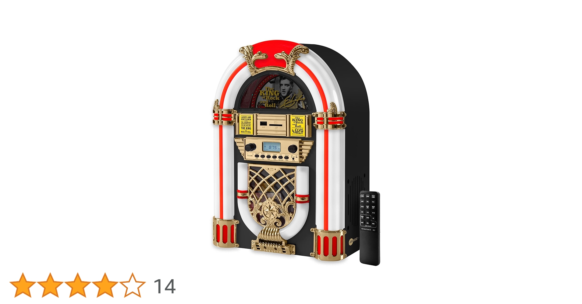Amazon.co.jp: Arkrocket x Elvis Presley ミニジュークボックス