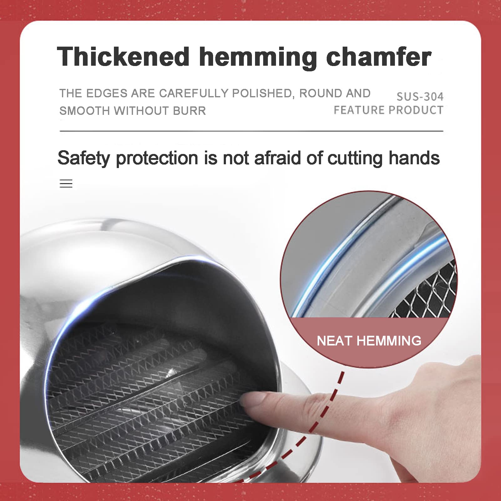 8x8 Modern AC Vent Cover - Decorative White Air Vent - Foto 8