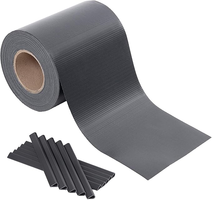 SONGMICS PVC Strips Garden Fence Roll Privacy Screen 70 m