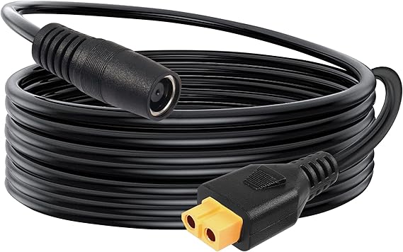 GELRHONR XT60 naar 12 V DC, stroomkabel voor de auto, 14 AWG, robuuste