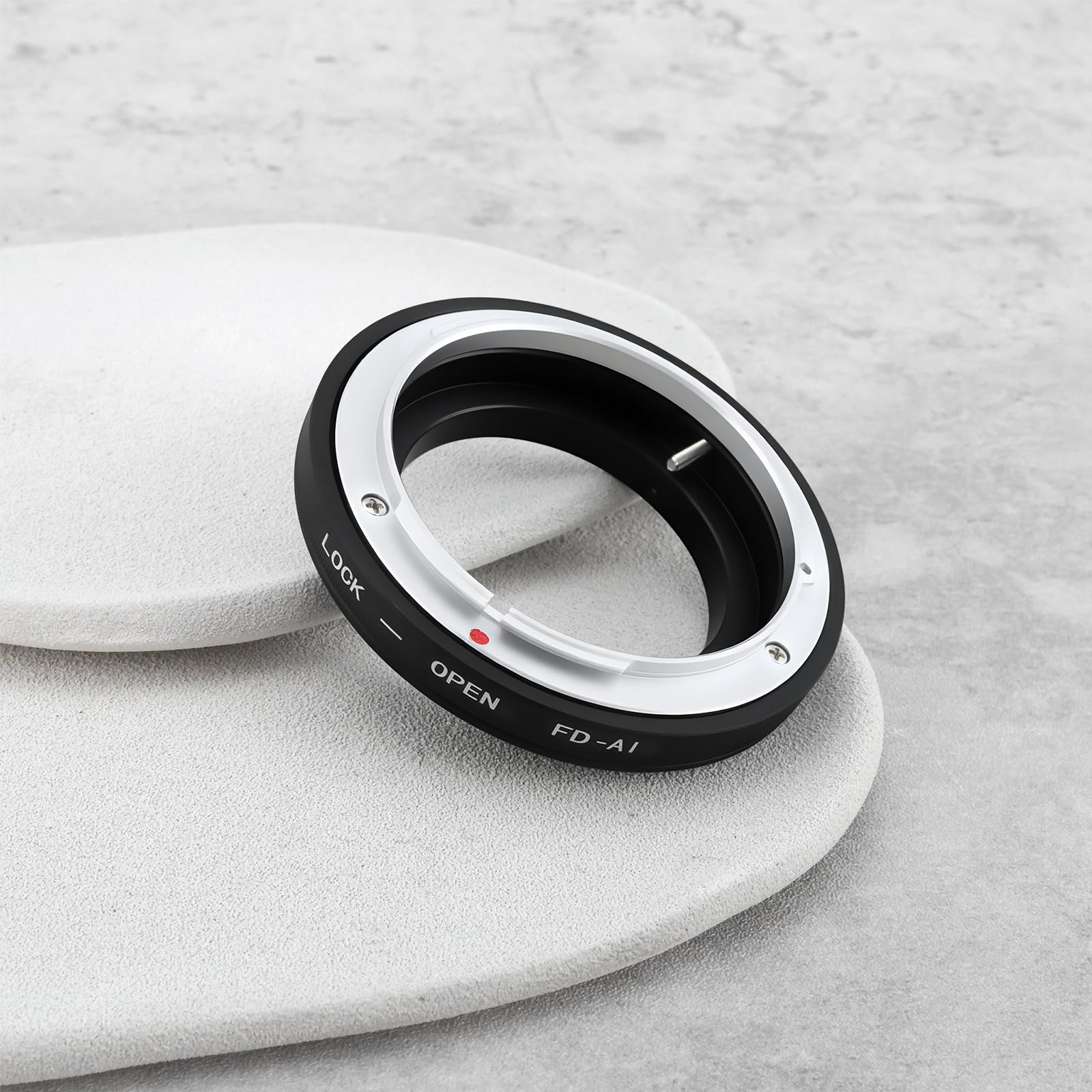 Anello Adattatore FD-AI Per Fotocamera Compatibile Con Canon Obiettivo FD E Adattatore Per Attacco Compatibile Con Nikon AI.