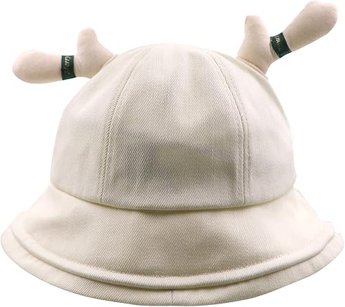 Miniatura 2 de JUMISEE Sombrero de pescador con estampado de vaca de algodón para hombres y mujeres, sombrero de sol para la playa, sombrero de pescador con orejas