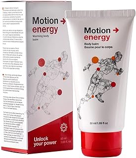 Motion Energy - Body Balm | Eucalyptus, Rosemary, Cinnamon Essential Oils & Ginger | 50 ml | 1 Pack