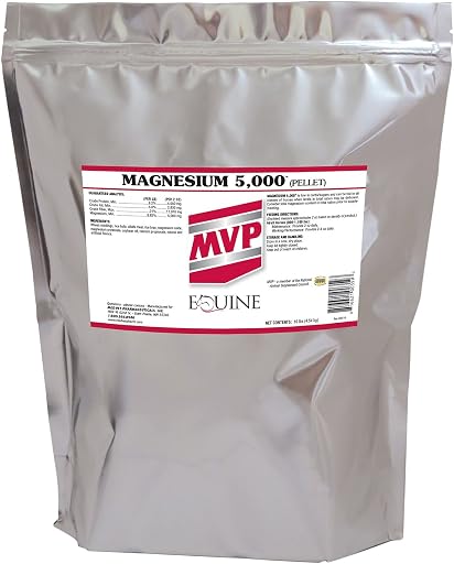 Magnesium 5000 (10lb) for Horses | Calming Support, Metabolism Support, Muscle Function Support