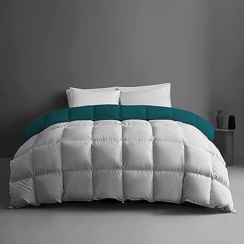 Miniatura 10 de Edredón de microfibra de 1 pieza, tamaño Queen, súper suave, 500 GSM, ligero, 6 lazos en las esquinas, edredón alternativo de plumón de alta calidad