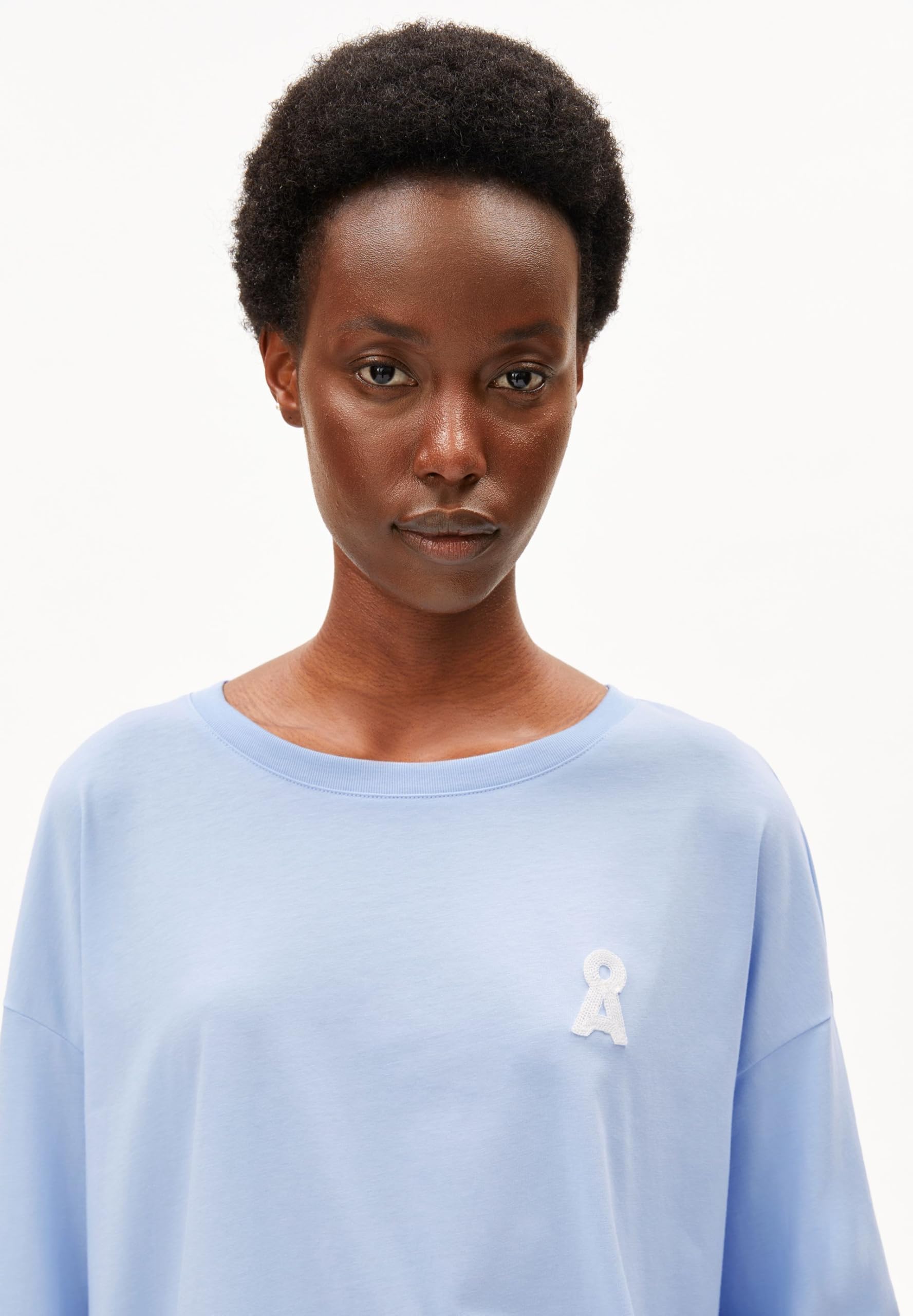 ARMEDANGELS Damen Longsleeve aus Bio-Baumwolle Iconic Å FIETAA Oversized Fit
