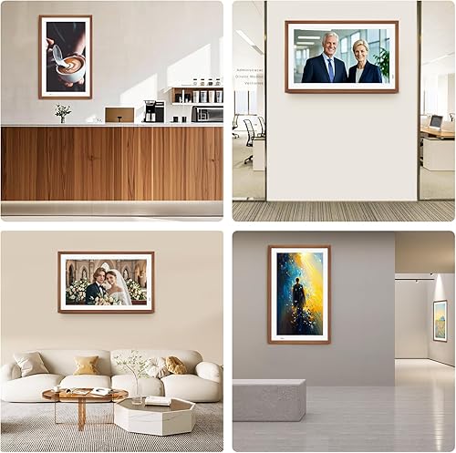 Miniatura 17 de Uhale - Marco de fotos digital de 10.1 pulgadas con tarjeta SD de almacenamiento de 32 GB, marcos de fotos electrónicos con pantalla táctil IPS HD