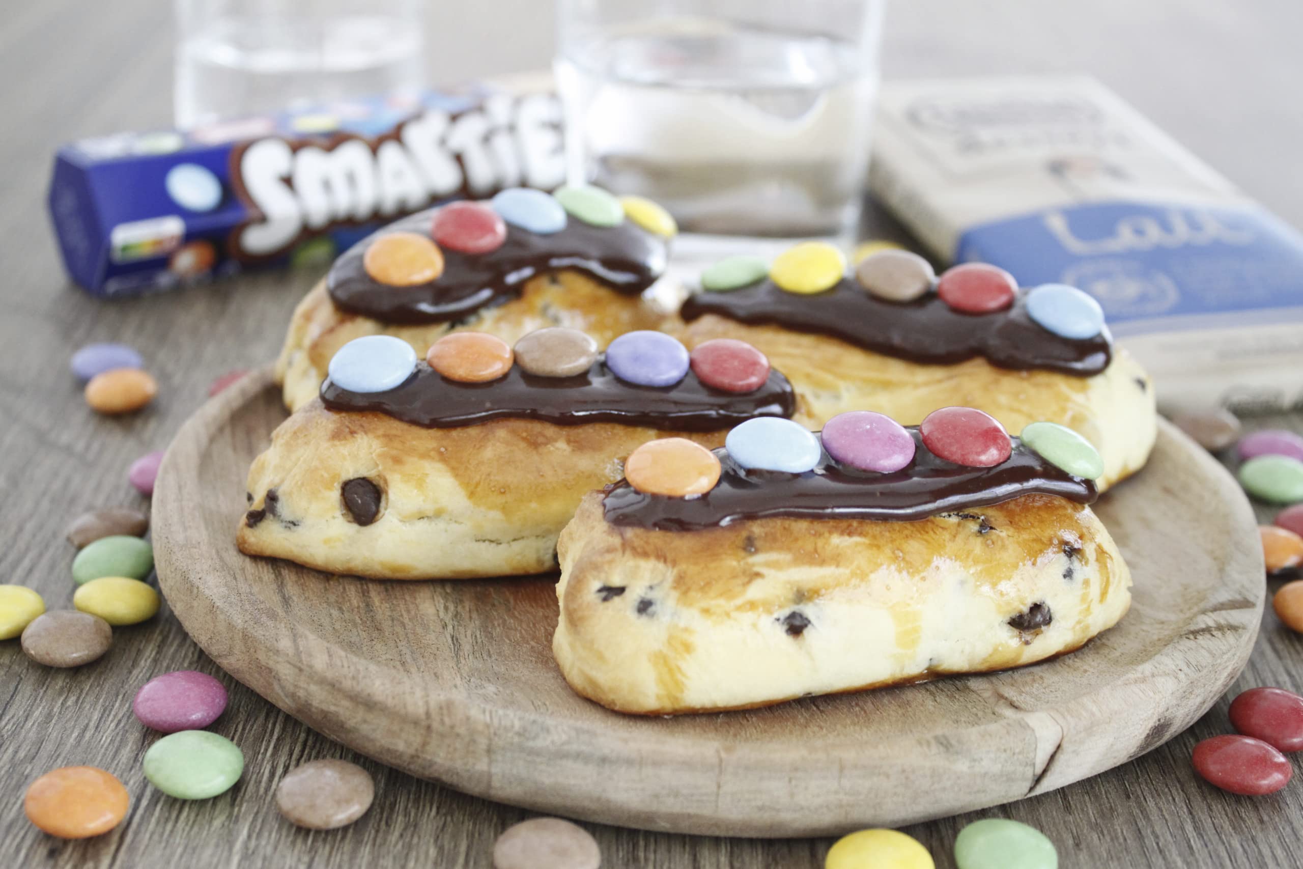 Smarties Tube - Bonbons Chocolatés - Présentoir - Lot de 24x38g