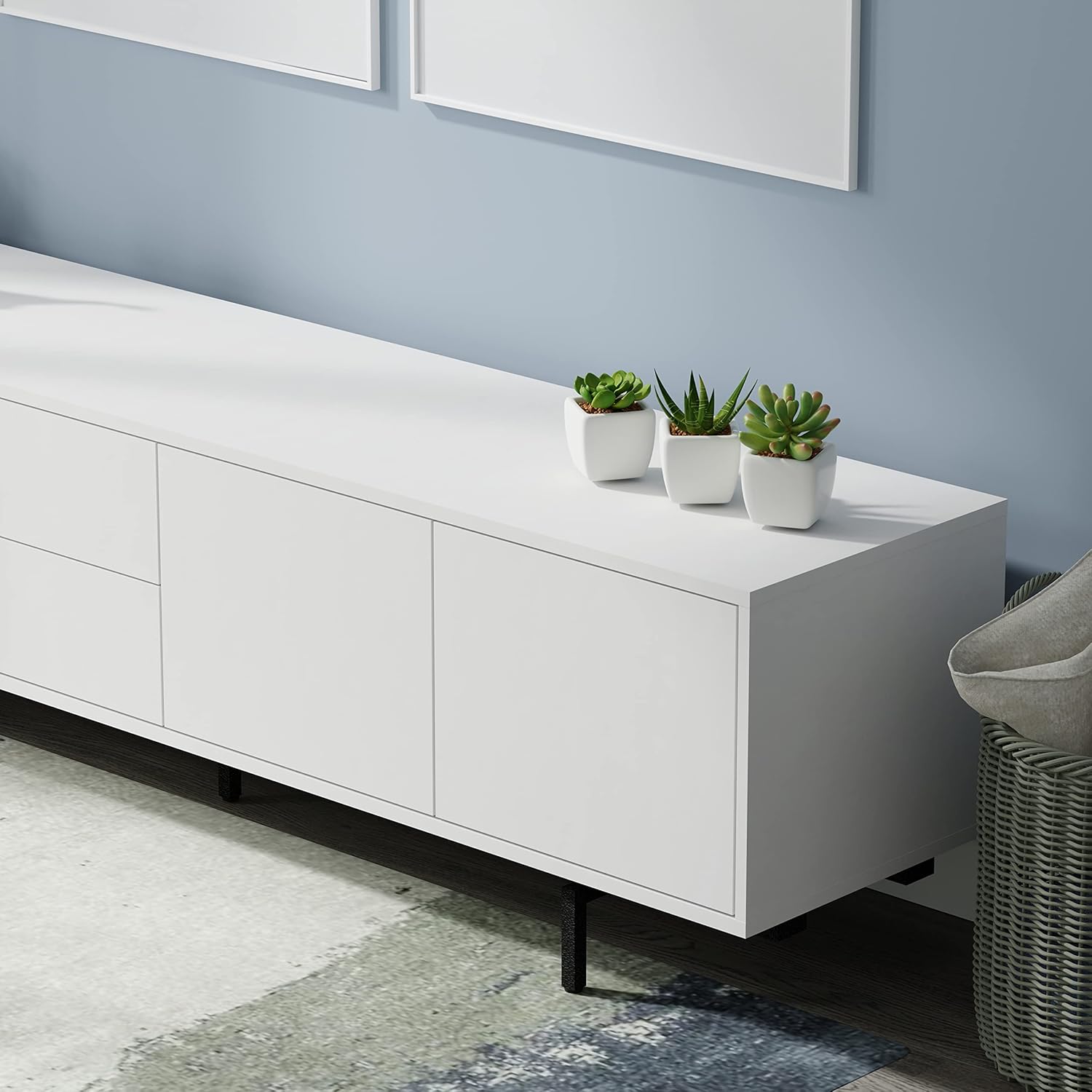 Glenwillow Home Standard Bed Frame - Size Adjustable Queen, King, California King