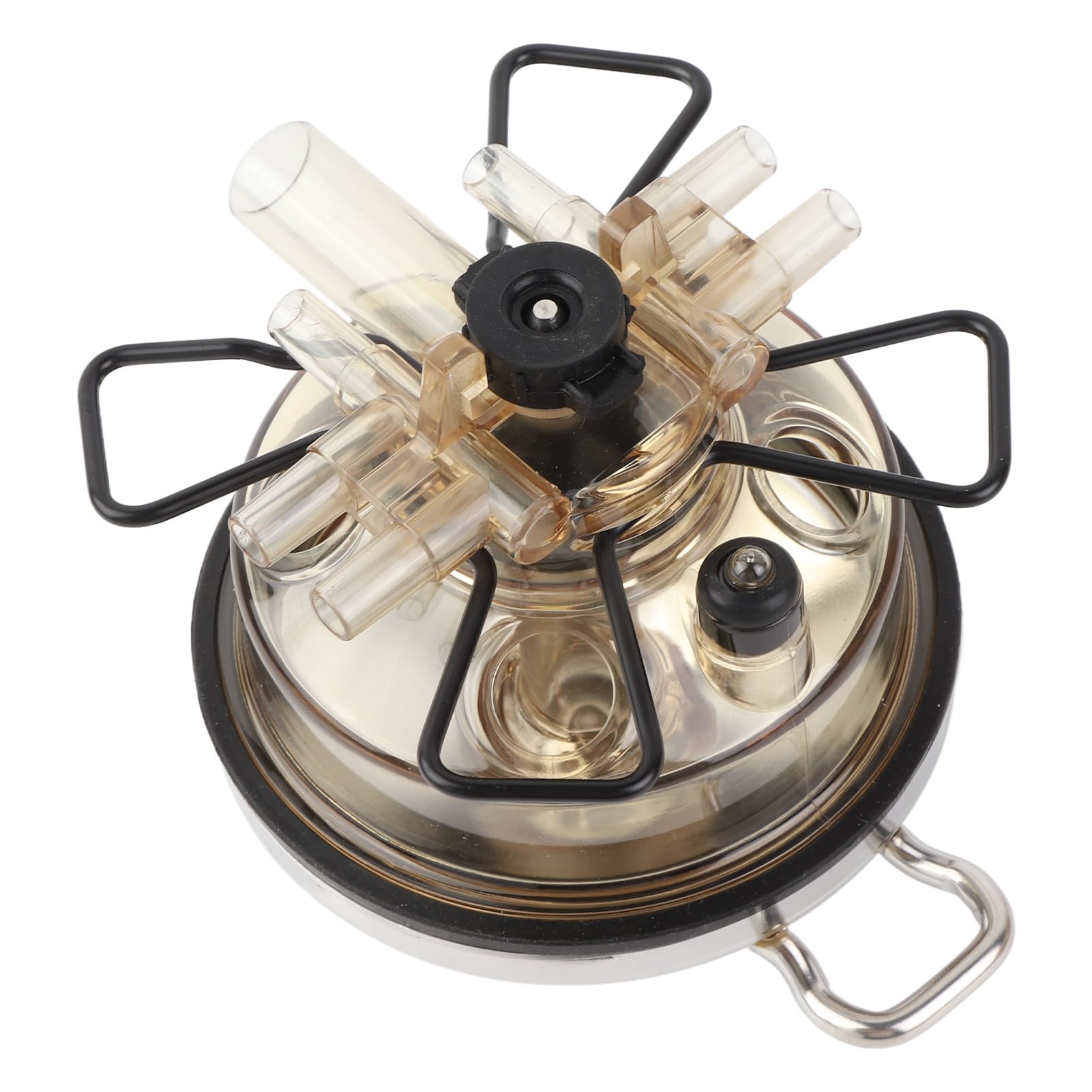 Griffe de Traite 350 Cc, Outil Collecteur de Lait pour Vache et Mouton avec Valve Fermée et Boucle Droite, Matériau PC Durable, Remplacement D'accessoires de Machine à Lait