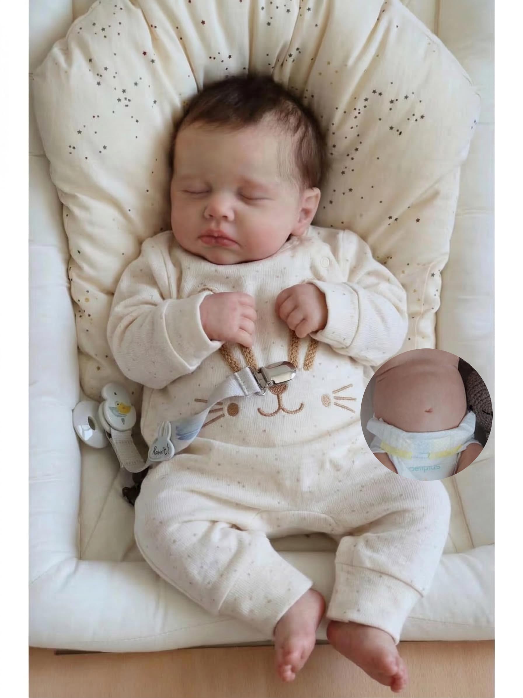 Amazon.com: Zero Pam Lifelike Full Silicone Reborn Baby Dolls Girl