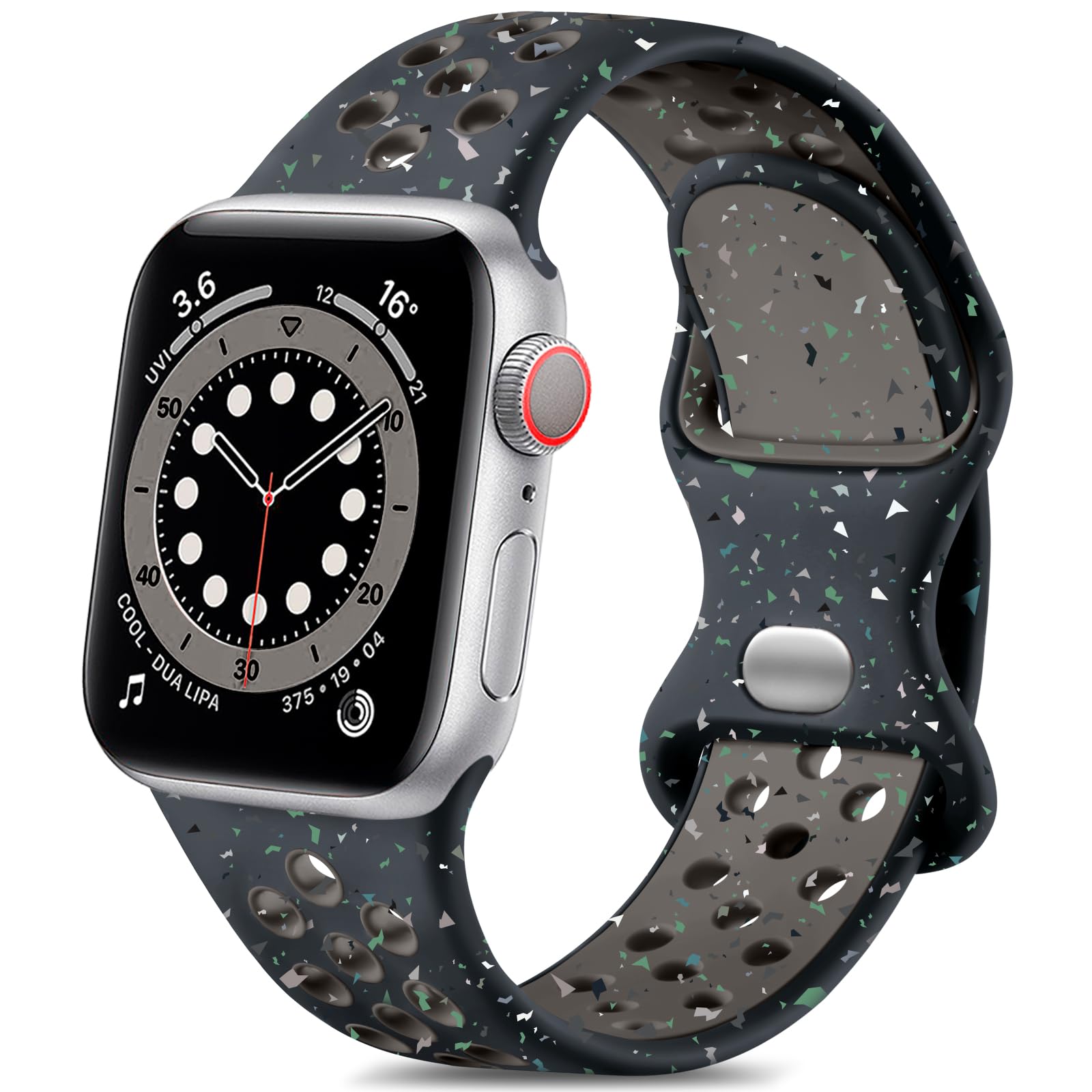 Lerobo Sport Band for Apple Watch Bands 44mm 45mm 46mm 42mm 49mm Men Women — Amazon image 16