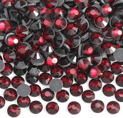 Vista 11 de 6000 diamantes de imitación termoadhesivos a granel, diamantes de imitación azules para ropa de manualidades, cristales termoadhesivos