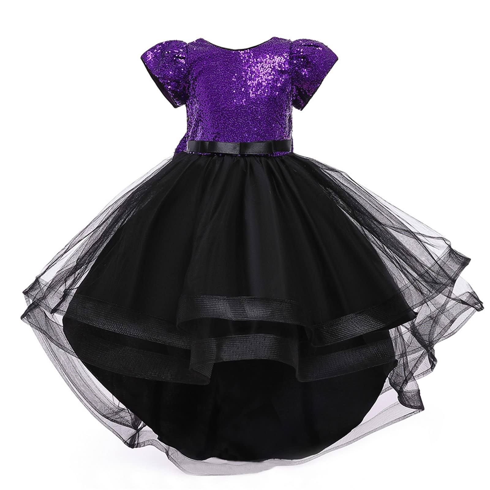 Niños Niños Niño Bebé Primavera Tul Lentejuelas Vestido De Brillo Para El Rendimiento Niños Ropa Formal Lindos Vestidos De Arco Para Fiesta De Navidad Princesa Vestido Niñas Tenis